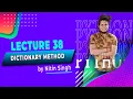 Python Lecture 38 - Dictionary Method