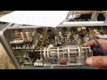 The delay line and vertical circuit on the Tektronix scope