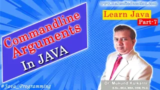 Command line Arguments in Java Java Input from command Java Commandline Java 7 Java Prompt