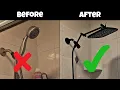 How to Change a Shower Head Installing a Rainfall Shower Head