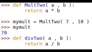 Basic Arithmetic Part 2 Functions