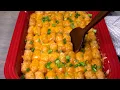The best Cheeseburger tator tot casserole