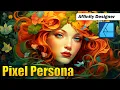PAINTING in Affinity Designer Pixel Persona Tutorial