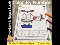 Color By Code Numbers and Shapes Transportation Bundle with Free Coloring Pages