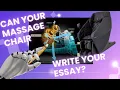 Lagu Can Your Massage Chair Write Your Essay? Panasonic AI Massage Chair