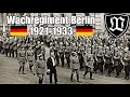 Wachregiment Berlin - die Garde der Weimarer Republik (1921-1933) Wachbataillon Militärgeschichte