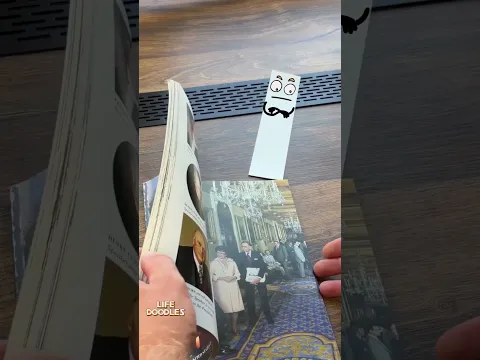 Life Doodles | Bookmark 😂 #lifedoodles #shorts #animation #funny