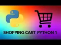 creating a shopping cart in python 1