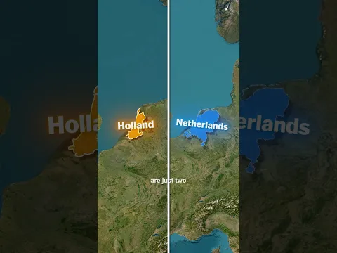 Why is the Netherlands Called Holland? 🇳🇱 Why Dutch? 🤯
