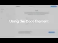 Using the Code Element YOOtheme Documentation