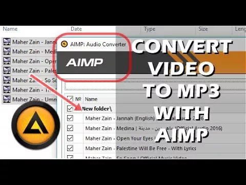 Download MP3 Easy Convert Video to Mp3 with AIMP Music Player