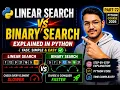 Linear search and Binary search in python Python full Course 2026