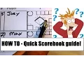 How To - Score keeping baseball