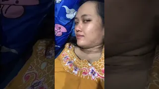 tante daster pulen lagi pengen live tiktok 