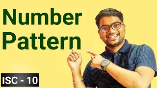 Nested for Loop Number Pattern Java ICSE