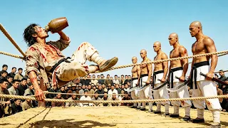 日軍嘲笑羞辱醉酒乞丐，殊不知乞丐是功夫高手，一套醉拳秒殺所有敵人。⚔️ 功夫 | Kung Fu #抗日 #電影 #功夫