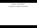 Geometry - Transformations