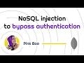 Exploiting NoSQL operator injection to bypass authentication PortSwigger Academy tutorial