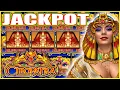 JACKPOT BEST EVER Turning 300 Into THOUSANDS on High Limit Cleopatra Slot Machine