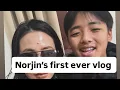 Norjin s first ever vlog with mom