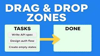 Drag Drop Zones in Vanilla JavaScript Beginner-Friendly Tutorial