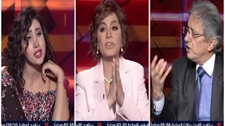 هي مش فوضى   بسمة وهبة تخرج الي فاصل وتنهى الفقرة بعد مشادة كلامية بين مزة إنبوكس والصحفى محمد حبوشة دندنها