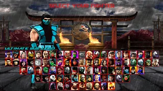 Mortal Kombat Project Powered Ultimate Patch 2 3 Ultimate Sub Zero Playthrough 