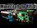 Minecraft with 60 FPS on a Raspberry Pi Java and Bedrock