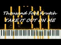 Thousand Foot Krutch - Take It Out On Me - Piano Cover (Synthesia)