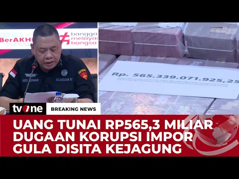 Kasus Dugaan Korupsi Impor Gula, Kejagung Sita Uang Tunai Rp565 Miliar