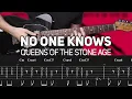 Download Lagu Queens Of The Stone Age - No One Knows (Guitar lesson with TAB)