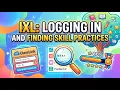 IXL Logging In and Finding Skill Practices