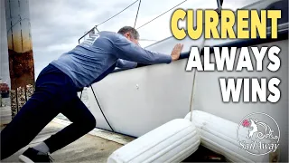 The DOCK is DESTROYING OUR BOAT – Classic Cat Restoration | SailAway 225