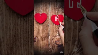 تصميم حالات واتساب حرف A H حسب الطلب 