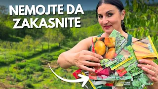Vreme je za JESENJU BAŠTU - Sadimo 15 Kultura Na Jednoj Gredici