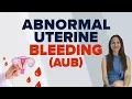 What is Abnormal Uterine Bleeding Causes and Symptoms of Abnormal Uterine Bleeding