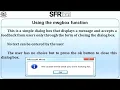 Dialog Boxes in Visual Basic by Dr A Josephine Stella Assistant Professor in Commercs