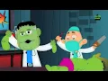 Head Shoulders Knees and Toes | Scary Kids Songs And Nursery Rhymes For Children