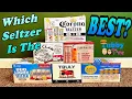 WE TRIED EVERY HARD SELTZER White Claw vs Truly vs Corona vs Bud Light vs Smirnoff vs High Noon