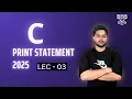 Lec - 05 C Programming Language