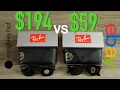 How to Spot Fake Ray Ban New Wayfarer Full Guide - Sunglass Hut vs eBay