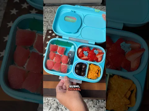 Sushi for lunch?!? Why not! Let’s pack lunch for my kiddo! 🍣