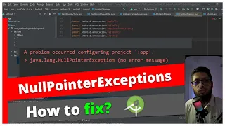 java lang nullpointerexception android studio new project does not run the cracker