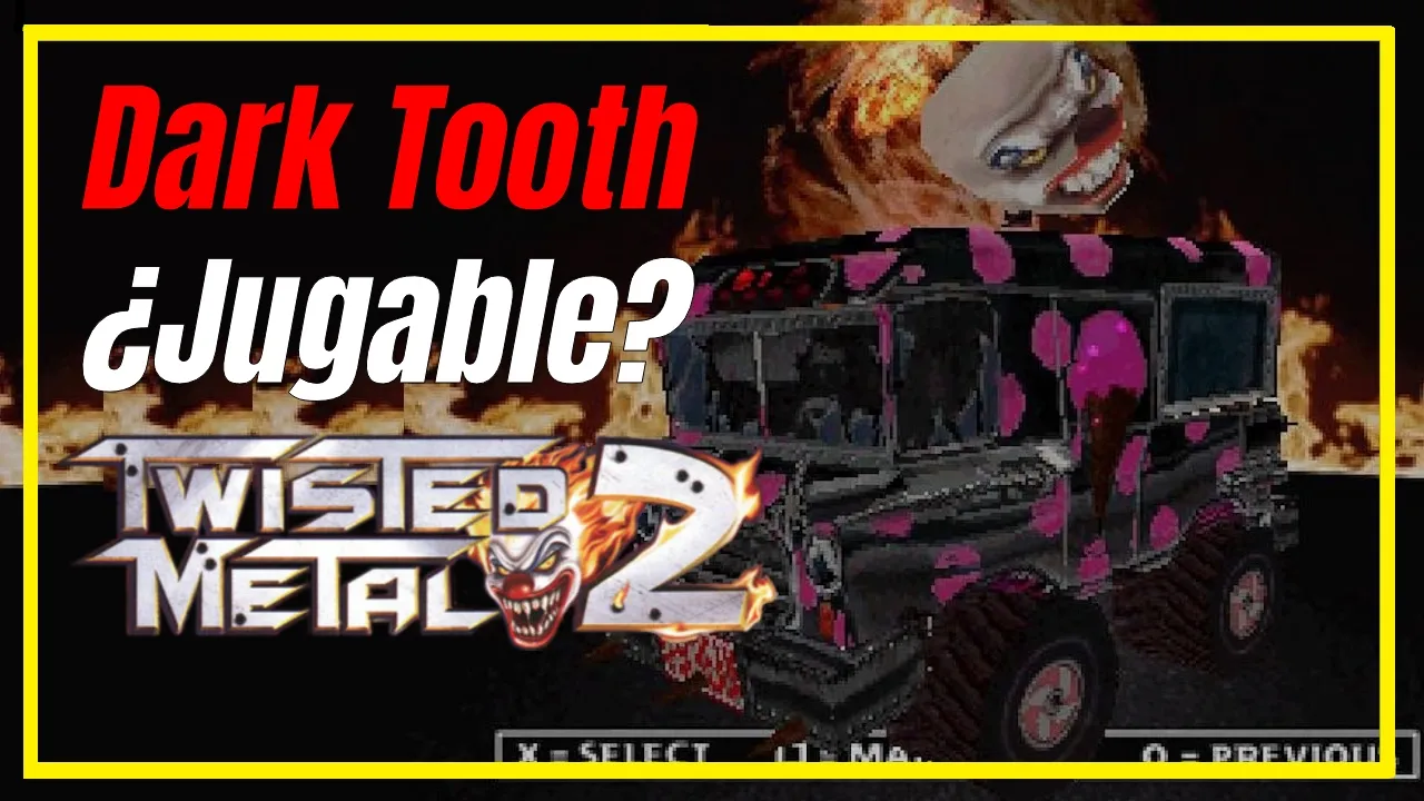 El MOD que TODOS ESPERABAN - Twisted Metal 2 Dark Tooth Mod. 🔥