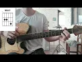 How to play Tendría Que Hablar de Luz by Ed Maverick on guitar (EASY AND FAST)