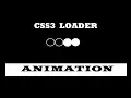How to create Dot Loader Using Only HTML CSS3 - Pure HTML CSS Tutorial