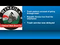 Republic Services employees fired after allegations of going through trash in Mineola