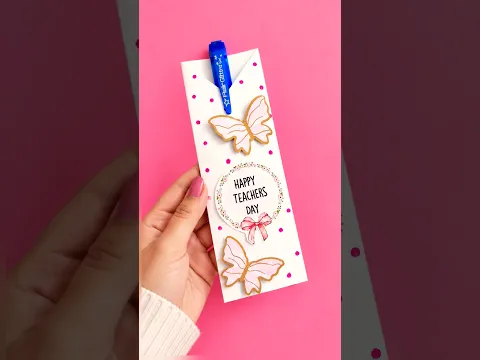 Diy teachers day Card  🤩🎀🌸💞| gift for teacher 😘 | diy gifts| diy chocolate gift idea