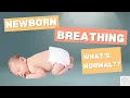 Newborn Breathing Patterns Explained What s Normal When to Worry