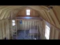 REPO 12x40 Side Lofted Barn with Electric Insulation NO CREDIT CHECK